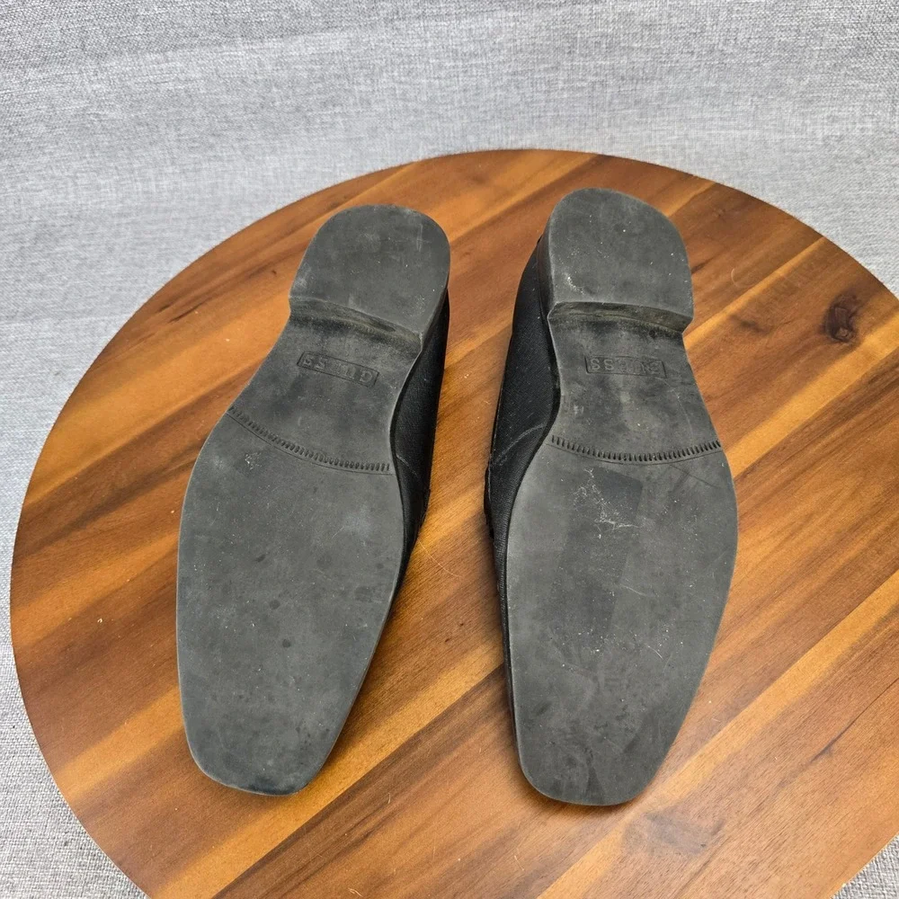 GUESS Mens Black Loafer Shoes Style GMHALDIE R Size‎ 9.5 U S